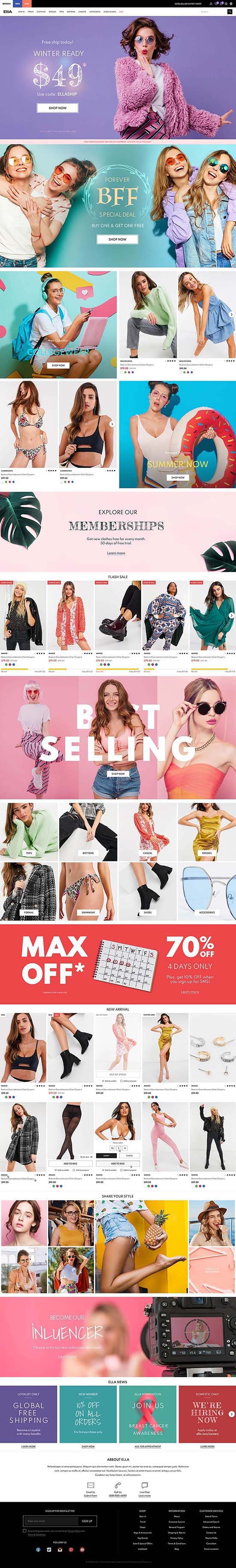 Ella - Multipurpose Shopify Theme - 2